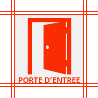 Installation de porte d'entrée avec Stores 19 en Hauts-de-Seine